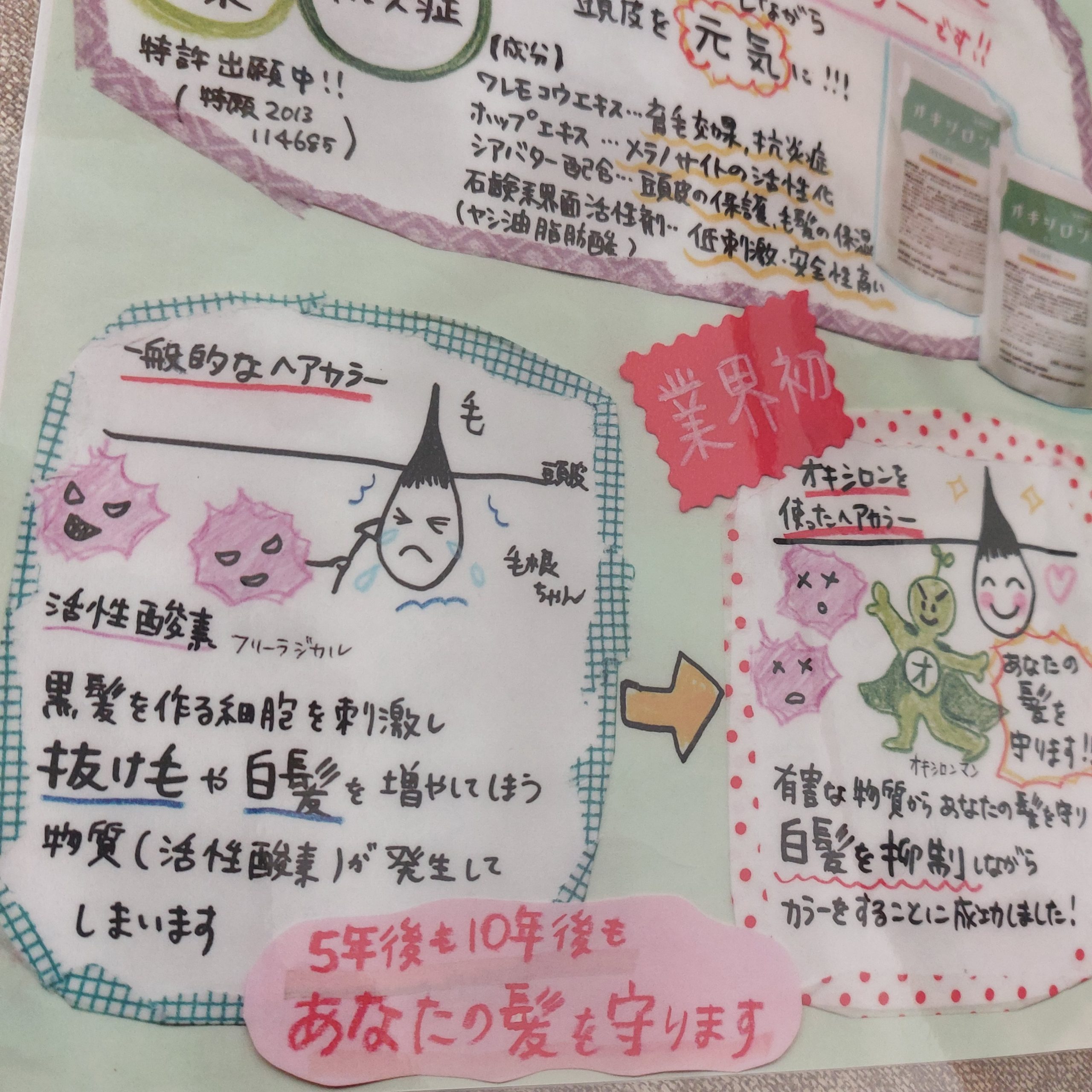 業界初!髪のエイジングケアを考え抜いたプレミアムなオキシロン!